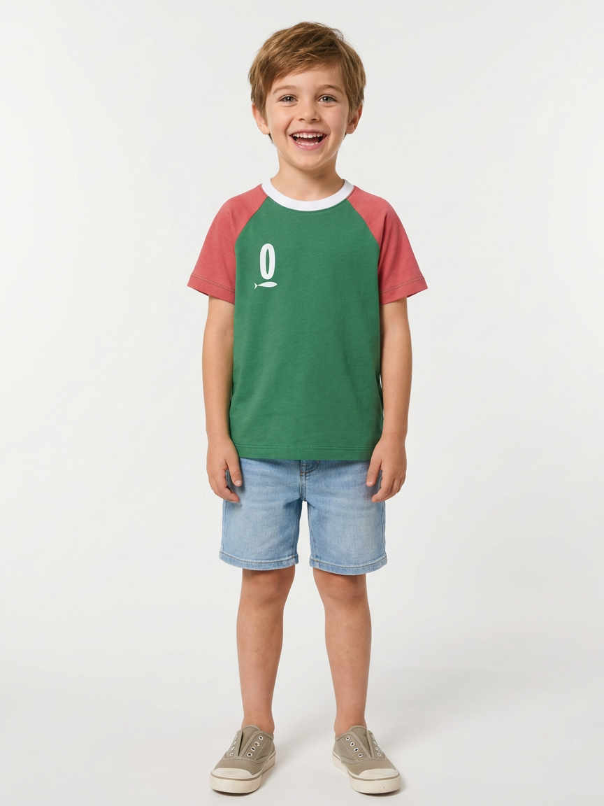 Polera niño Pez 100% Algodón