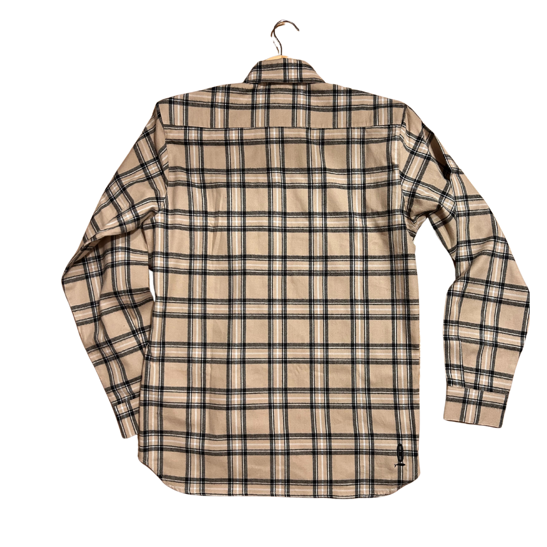 Camisa Hombre Franela 100% algodón
