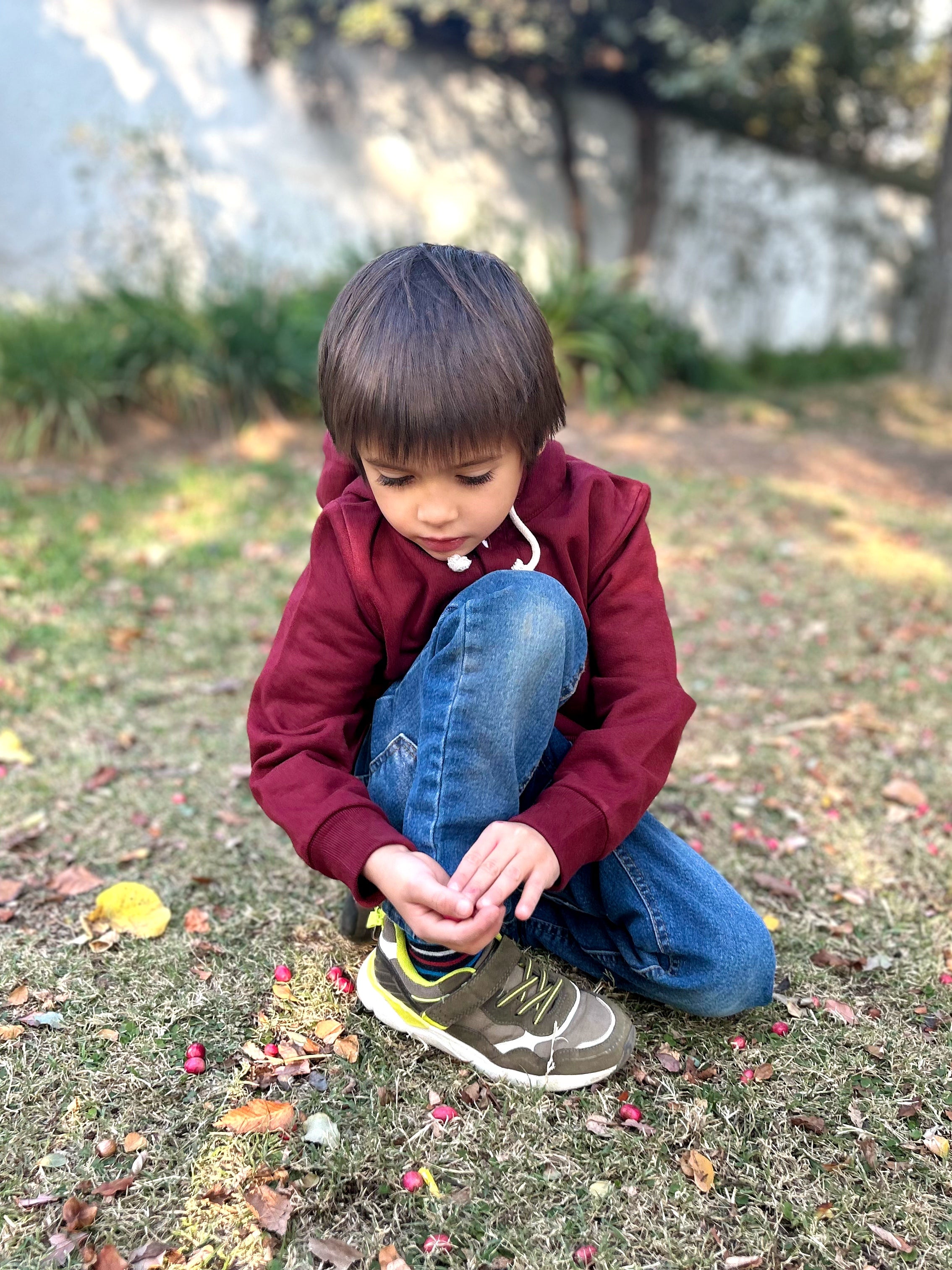 Polerón niño Max burdeo