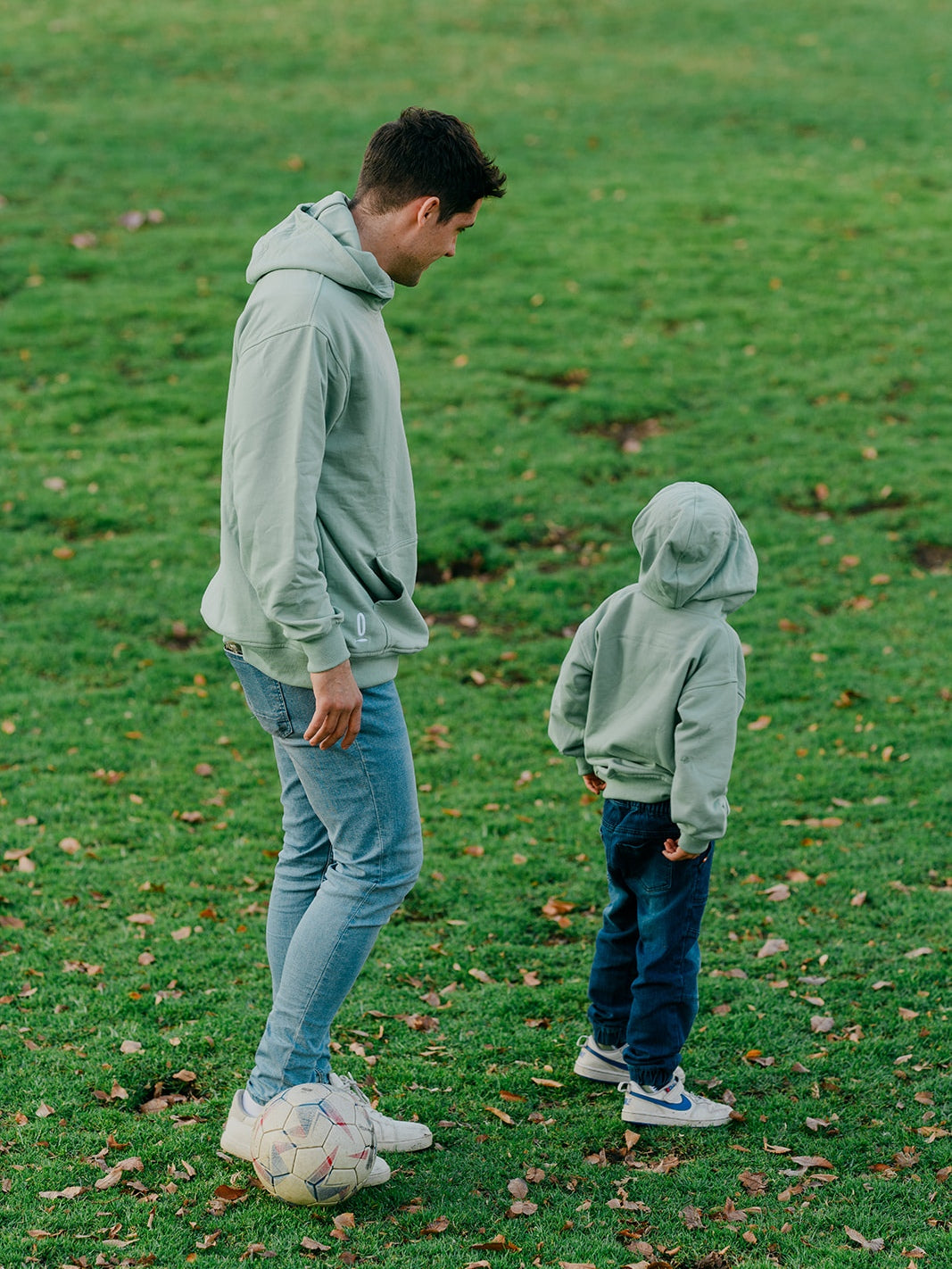 Polerón Hombre Oversize Verde