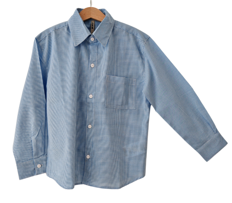 Pack 2 Camisas Mamá + Hijo 100% algodón estilo Vichy