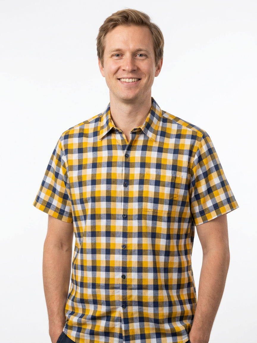 Camisa Hombre 100% algodón Cuadrille