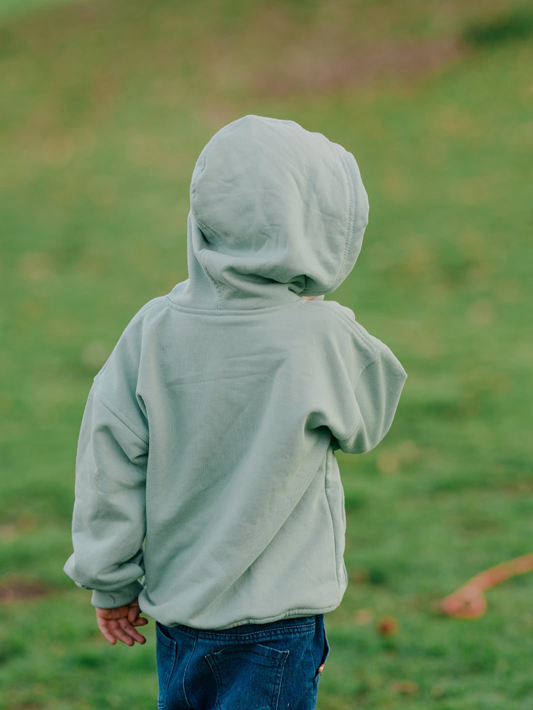 Polerón niño/a Oversize verde