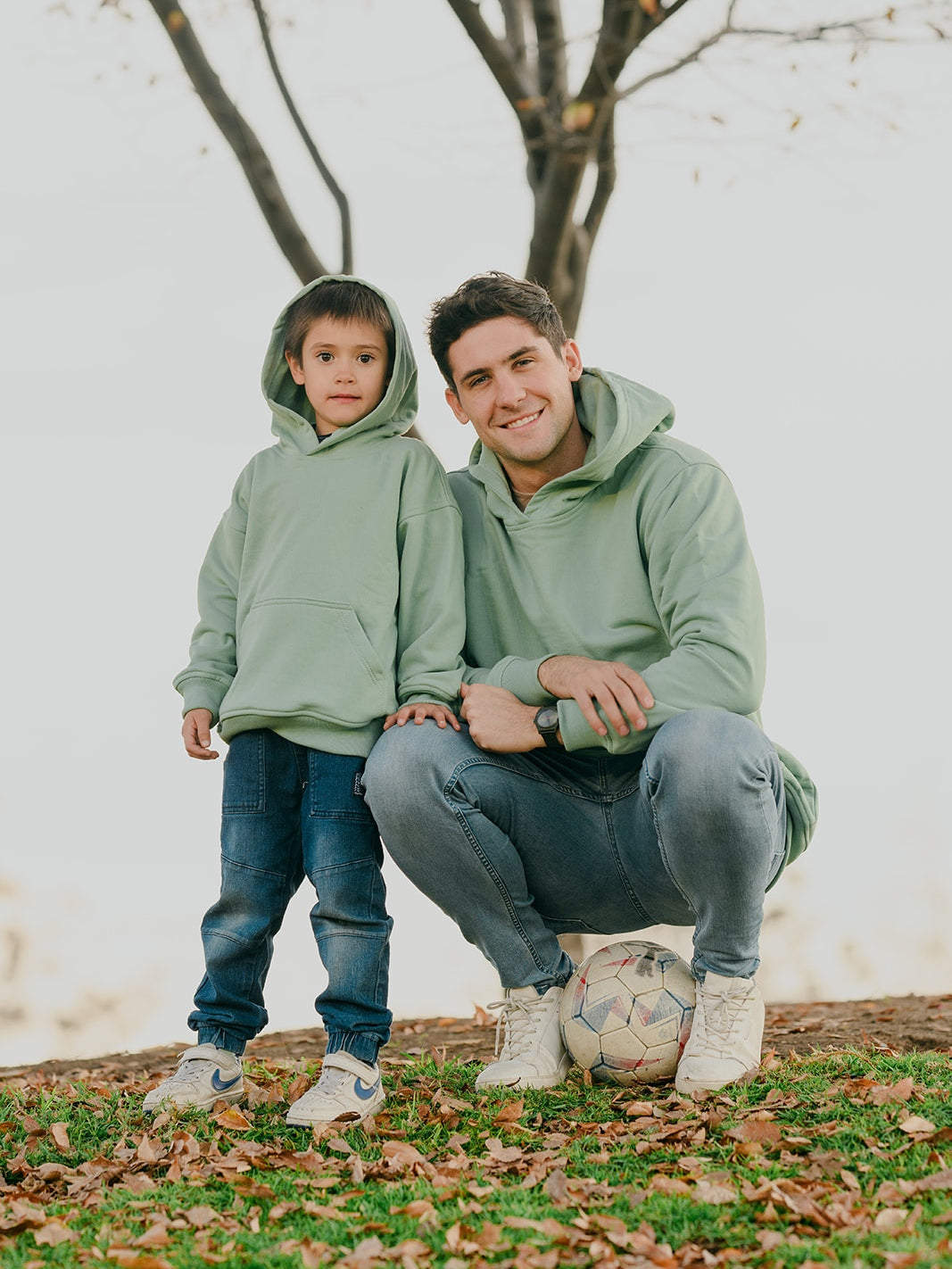 Conjunto Familiar Hoodie a juego para Papá + Mamá + Hijo/a + ENVÍO GRATIS