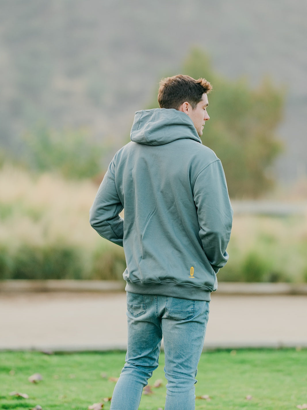 Polerón Adulto Oversize Gris grafito