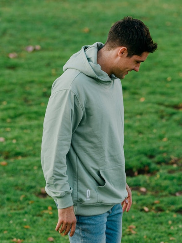 Polerón Hombre Oversize Verde