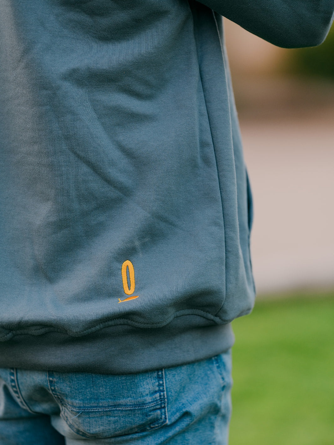 Polerón Adulto Oversize Gris grafito