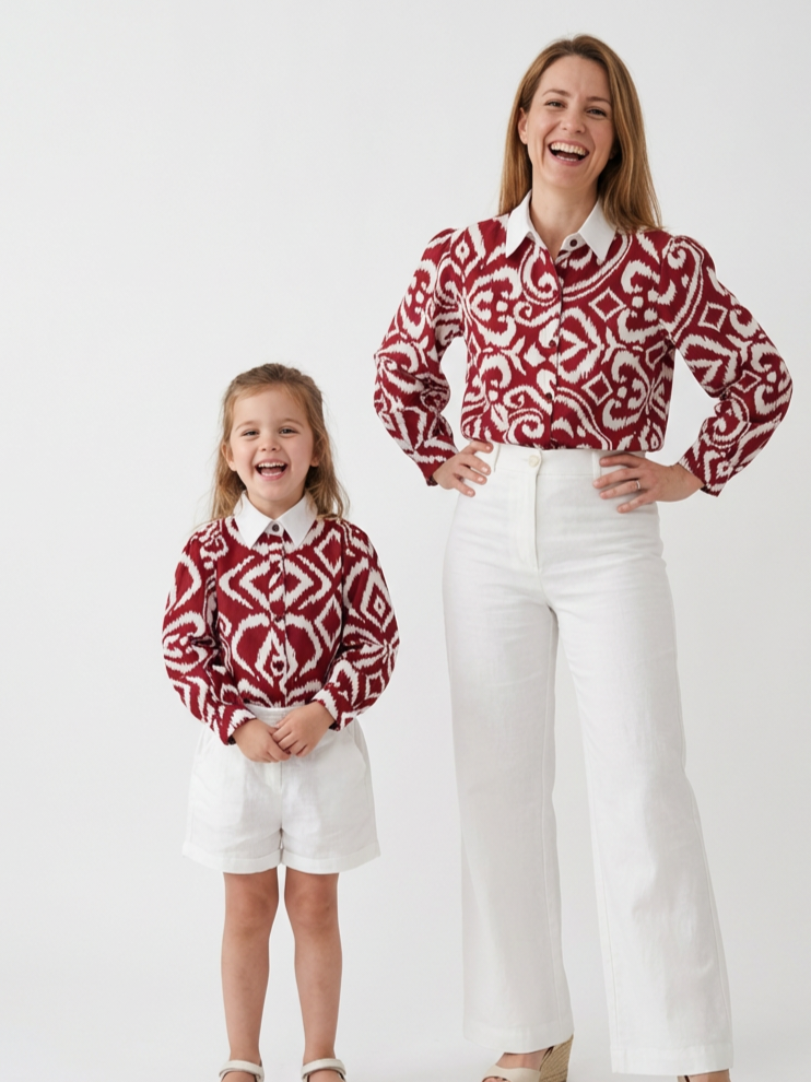 Pack 2 Blusas Mamá + Hija 100% algodón