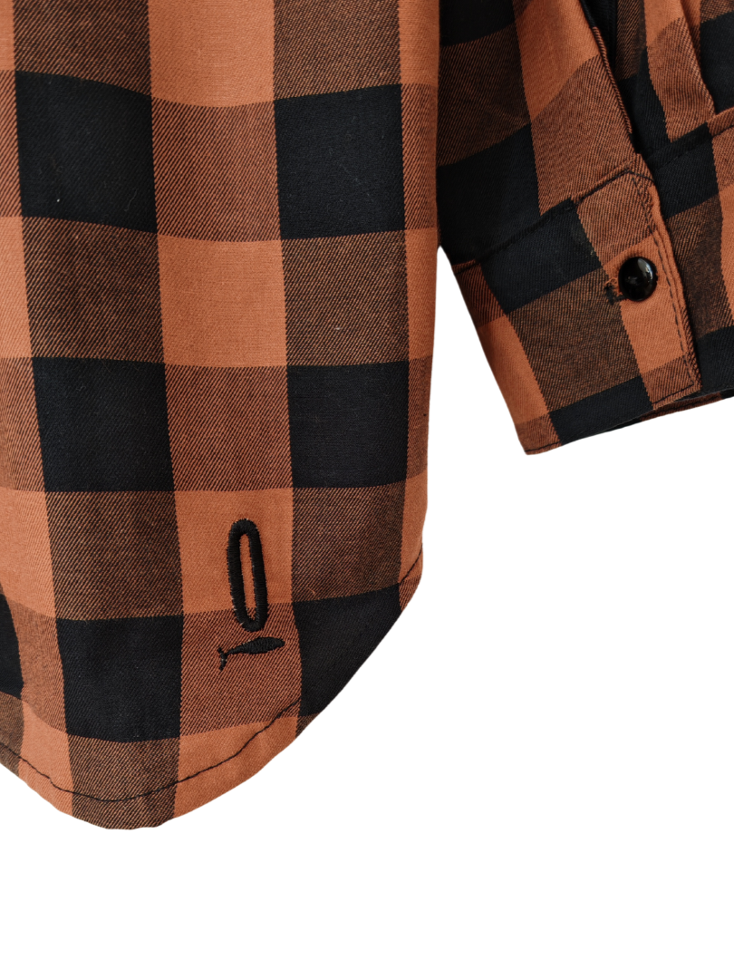 Camisa con capucha Hombre 100% algodón Franela