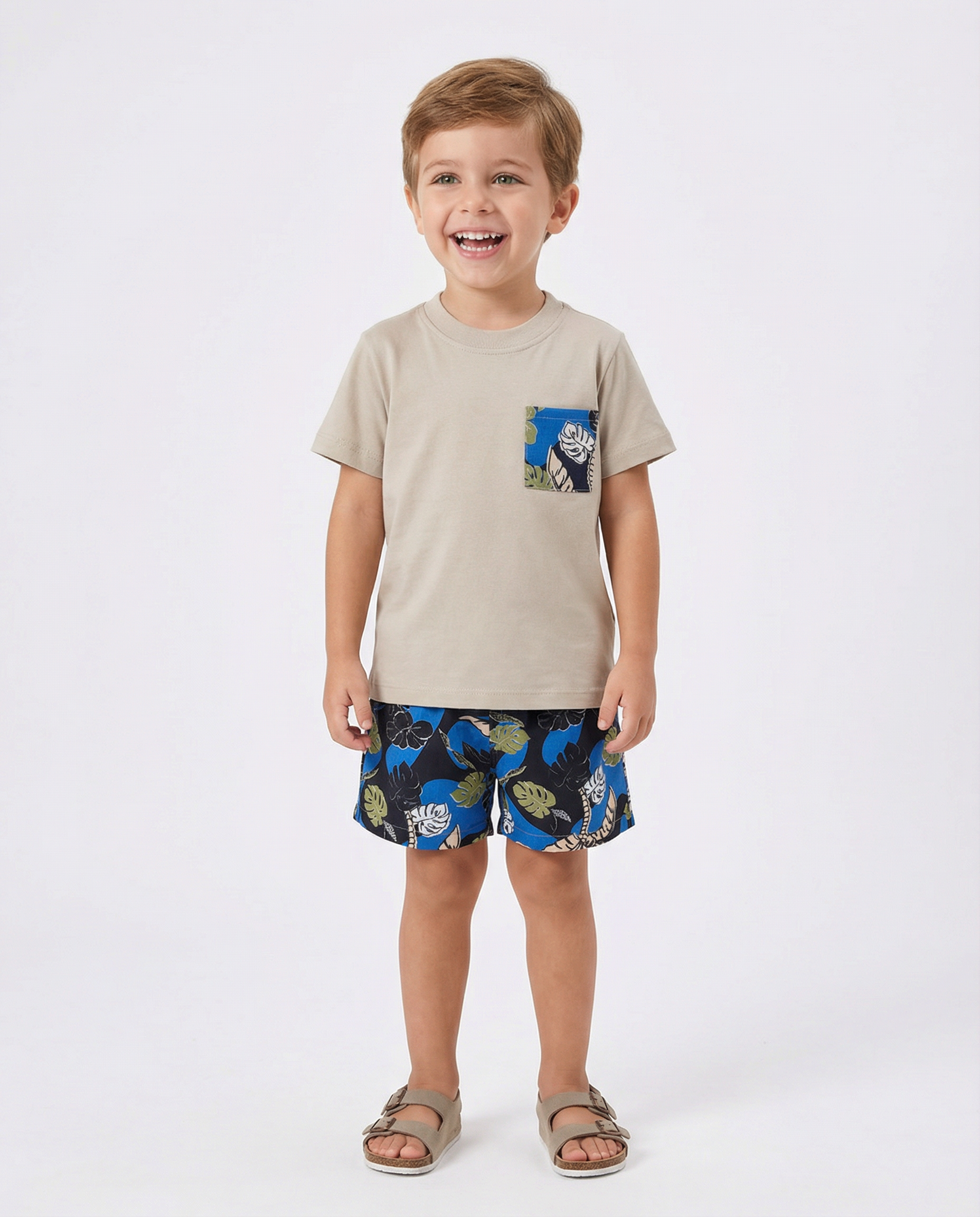 Conjunto short y polera Álvaro