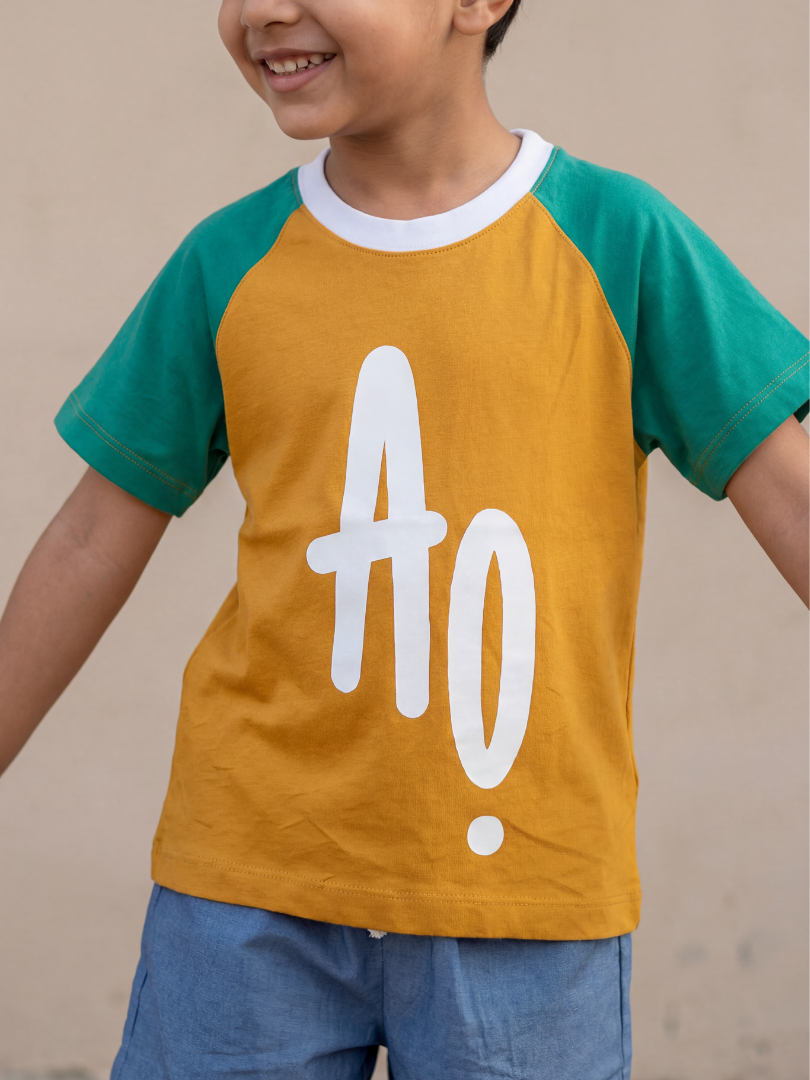 Polera niño AO 100% Algodón