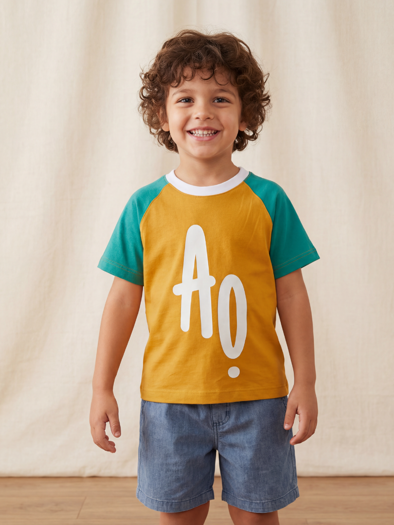 Polera niño AO 100% Algodón