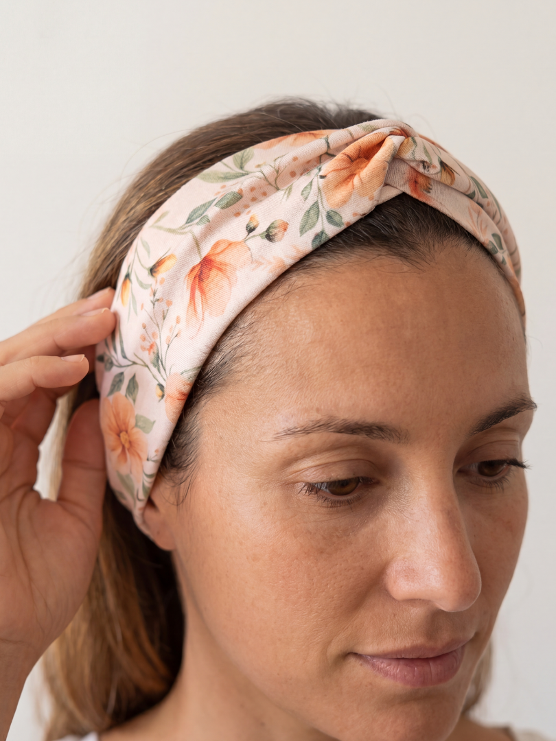 Cintillo Floral Mujer 100% Viscosa