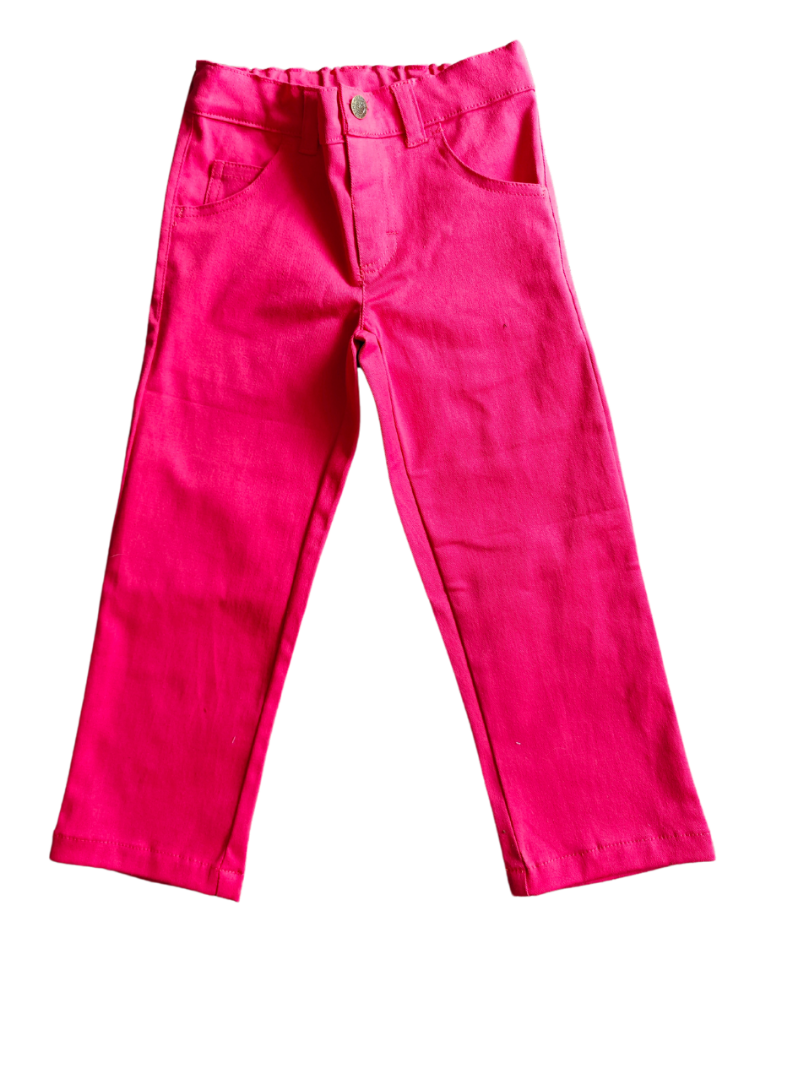 Pantalón niño Gabardina sandía