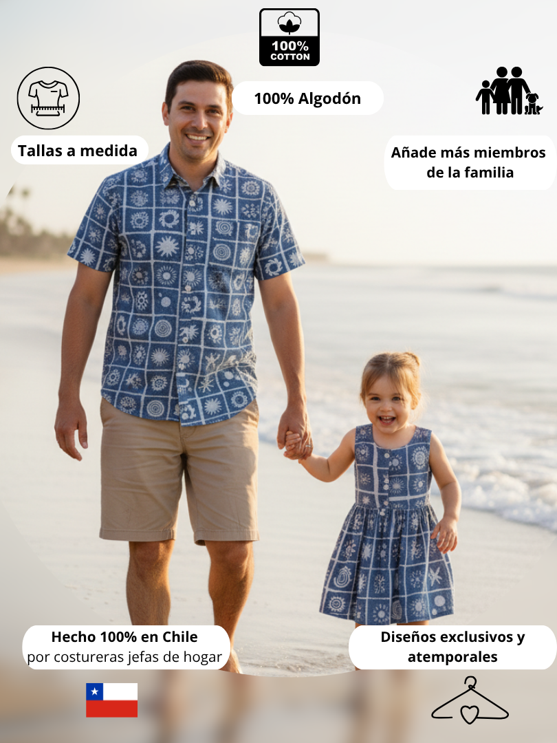 Pack 2 Guayaberas Papá + Hijo Alfonsino