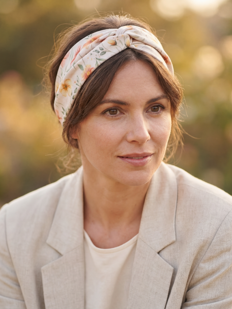 Cintillo Floral Mujer 100% Viscosa