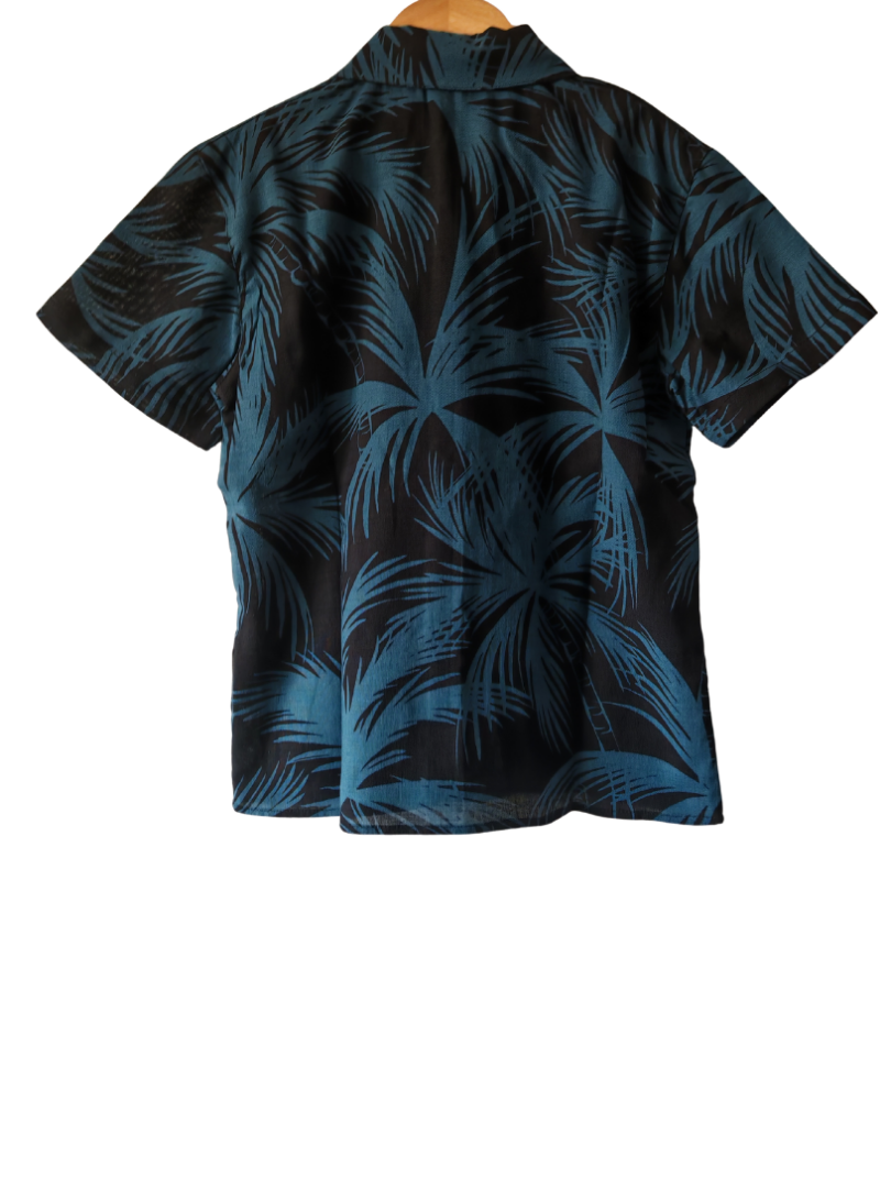 Guayabera niño/a Palmeras 100% algodón