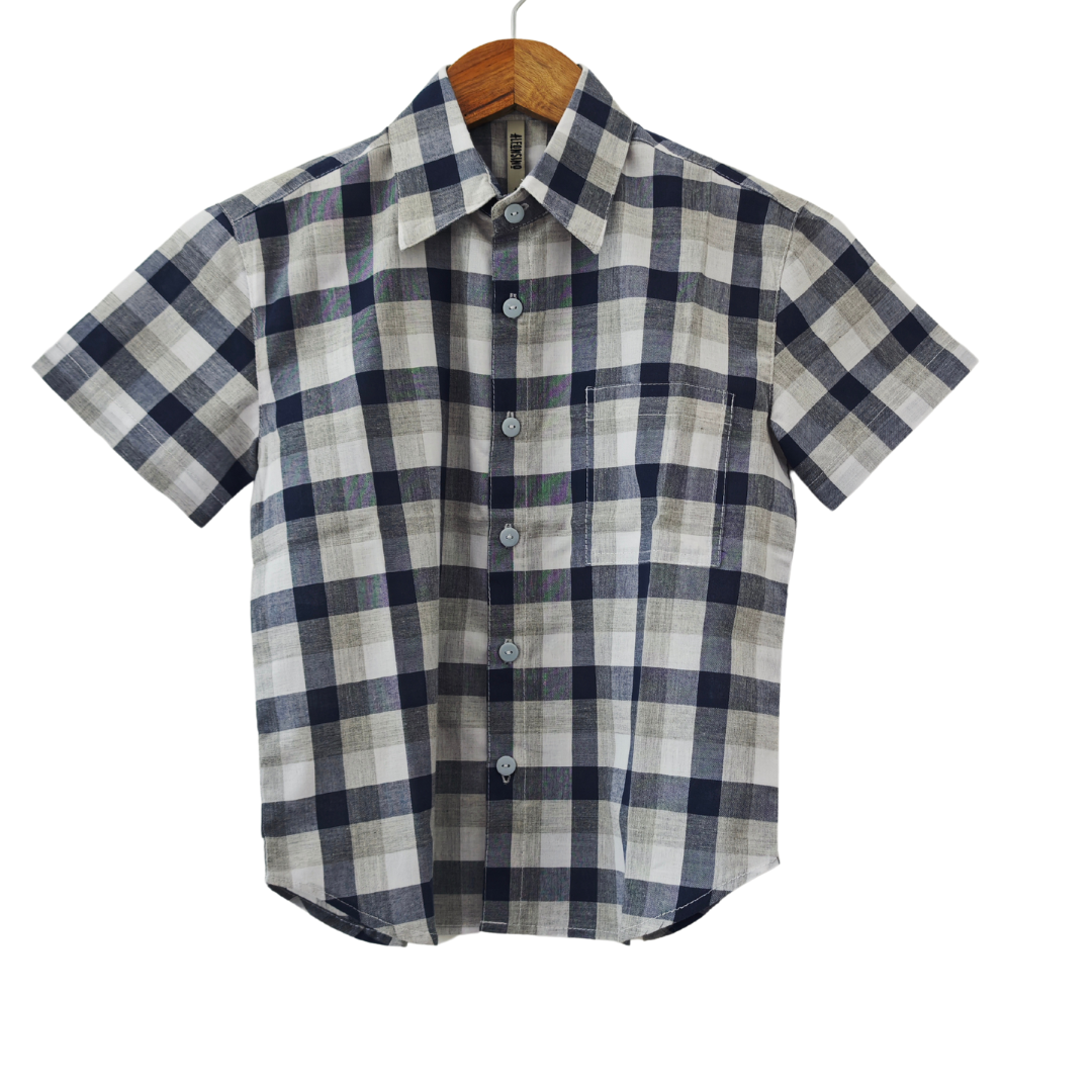 Camisa niño Gael azul