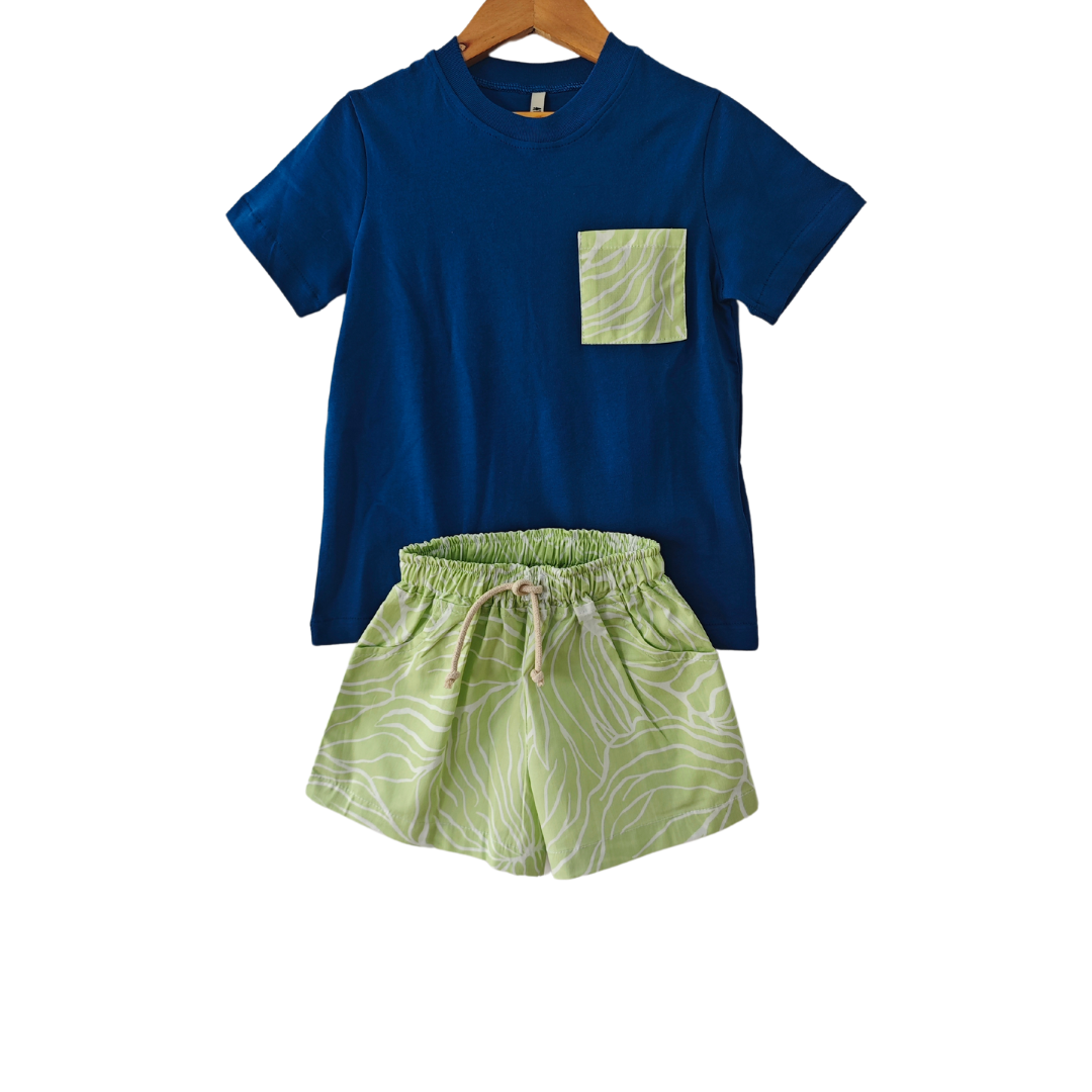 Conjunto short y polera Alan