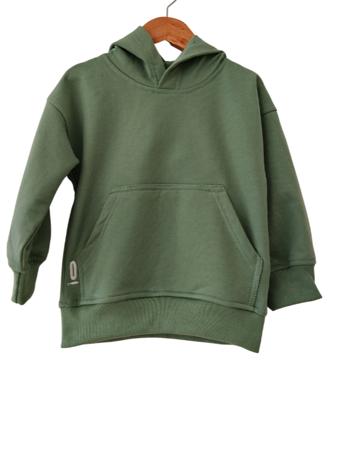 Pack 2 Polerones Oversize Verde Mamá Hijo