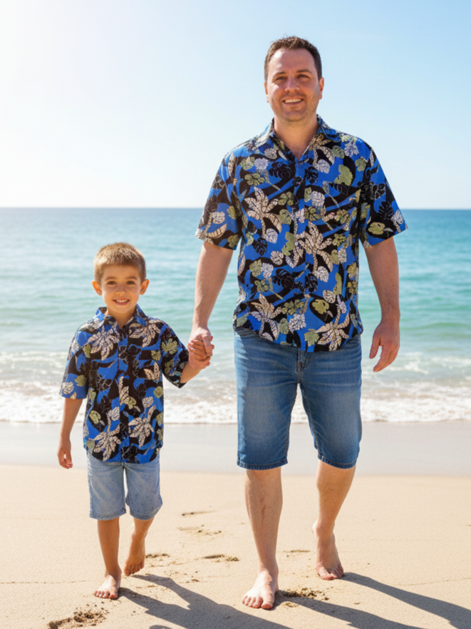 Pack Guayabera Silvestre Papá Hijo