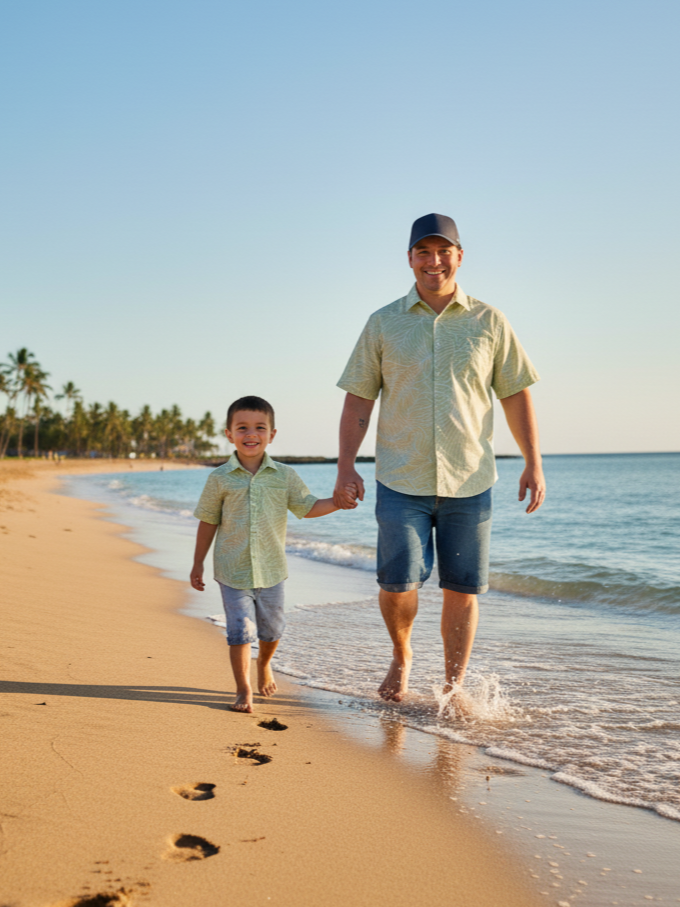 Pack Guayabera Papá Hijo Ciro