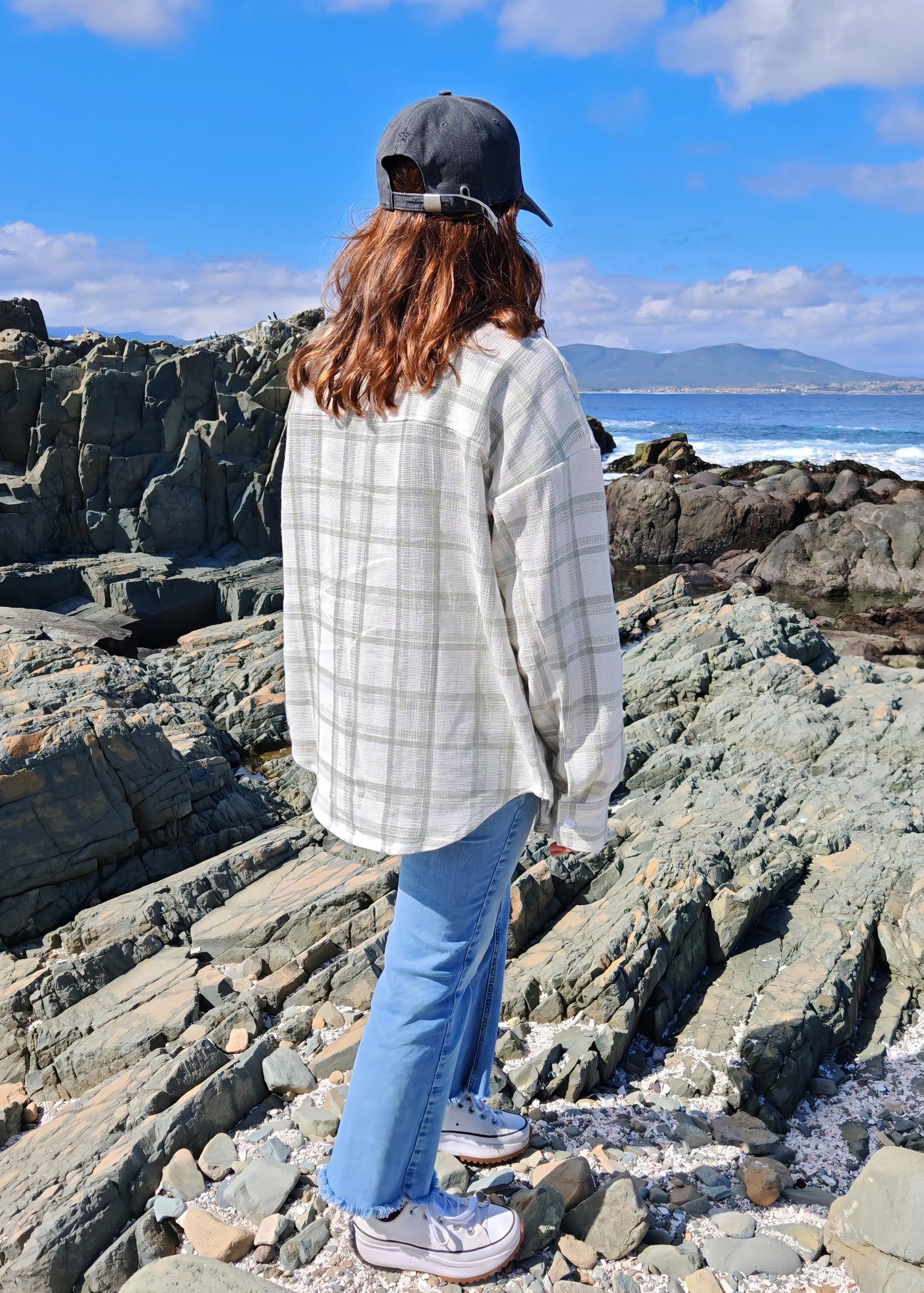 Chaqueta Camisera Mujer estilo Oversize