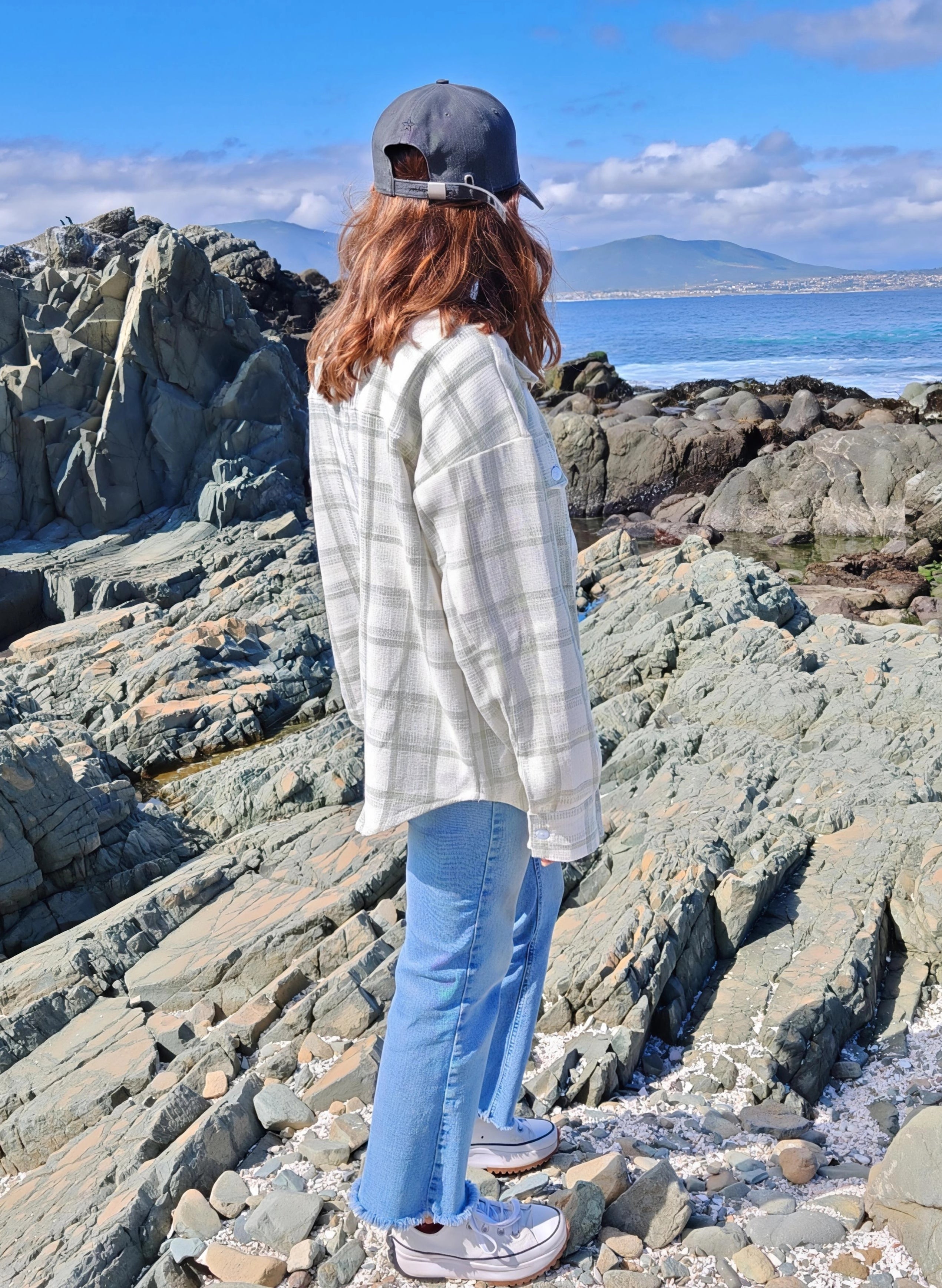Chaqueta Camisera Mujer estilo Oversize