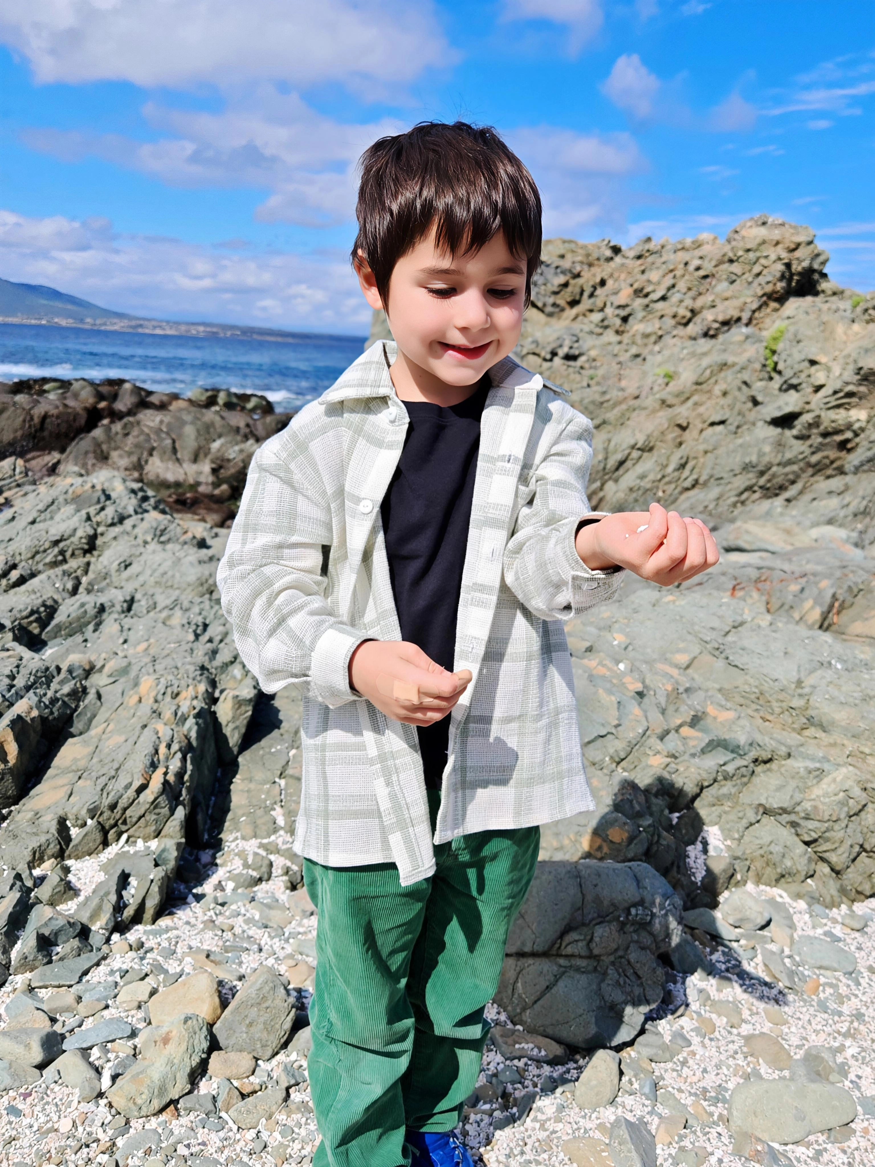 Chaqueta Camisera algodón niño
