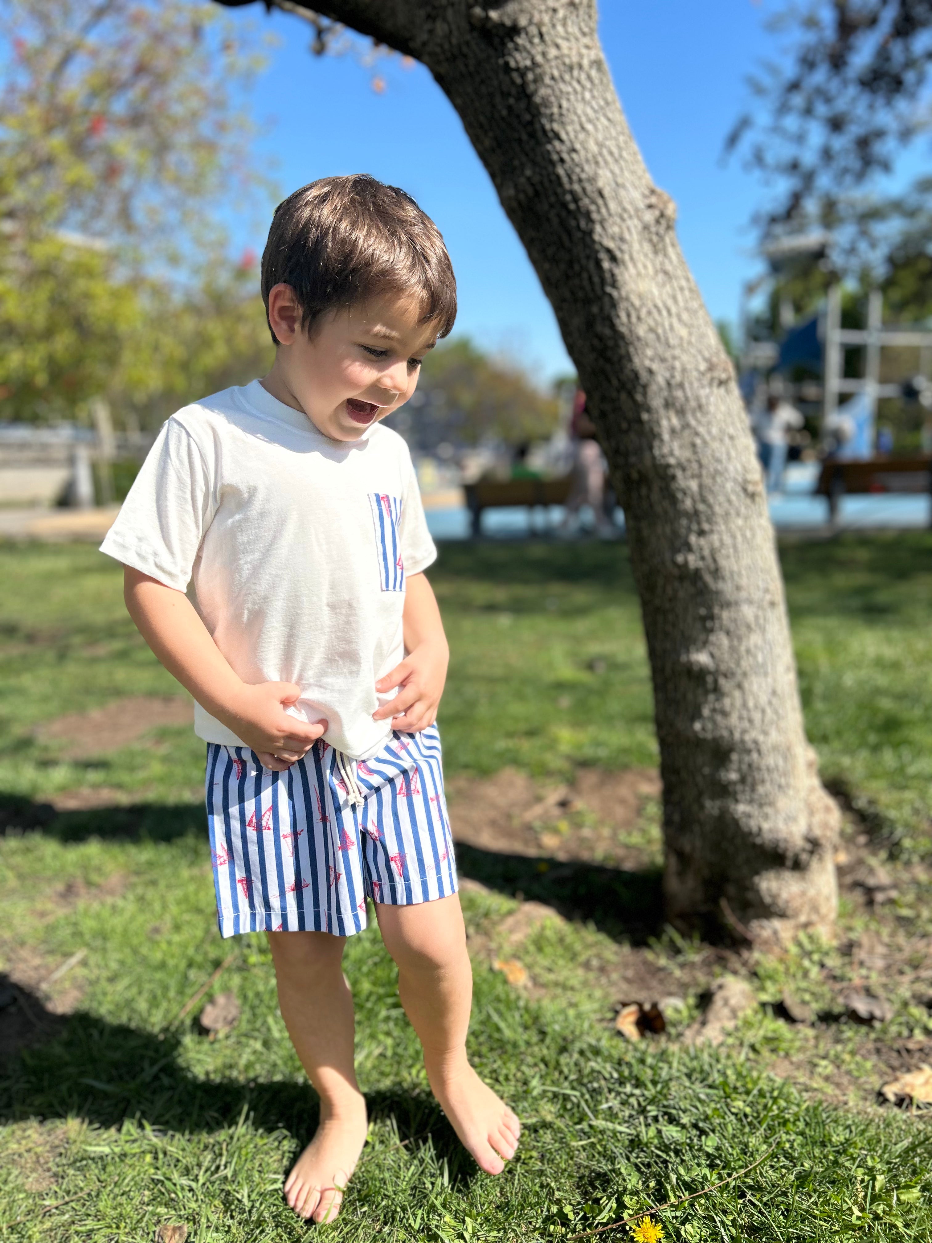 Conjunto short y polera Vicente