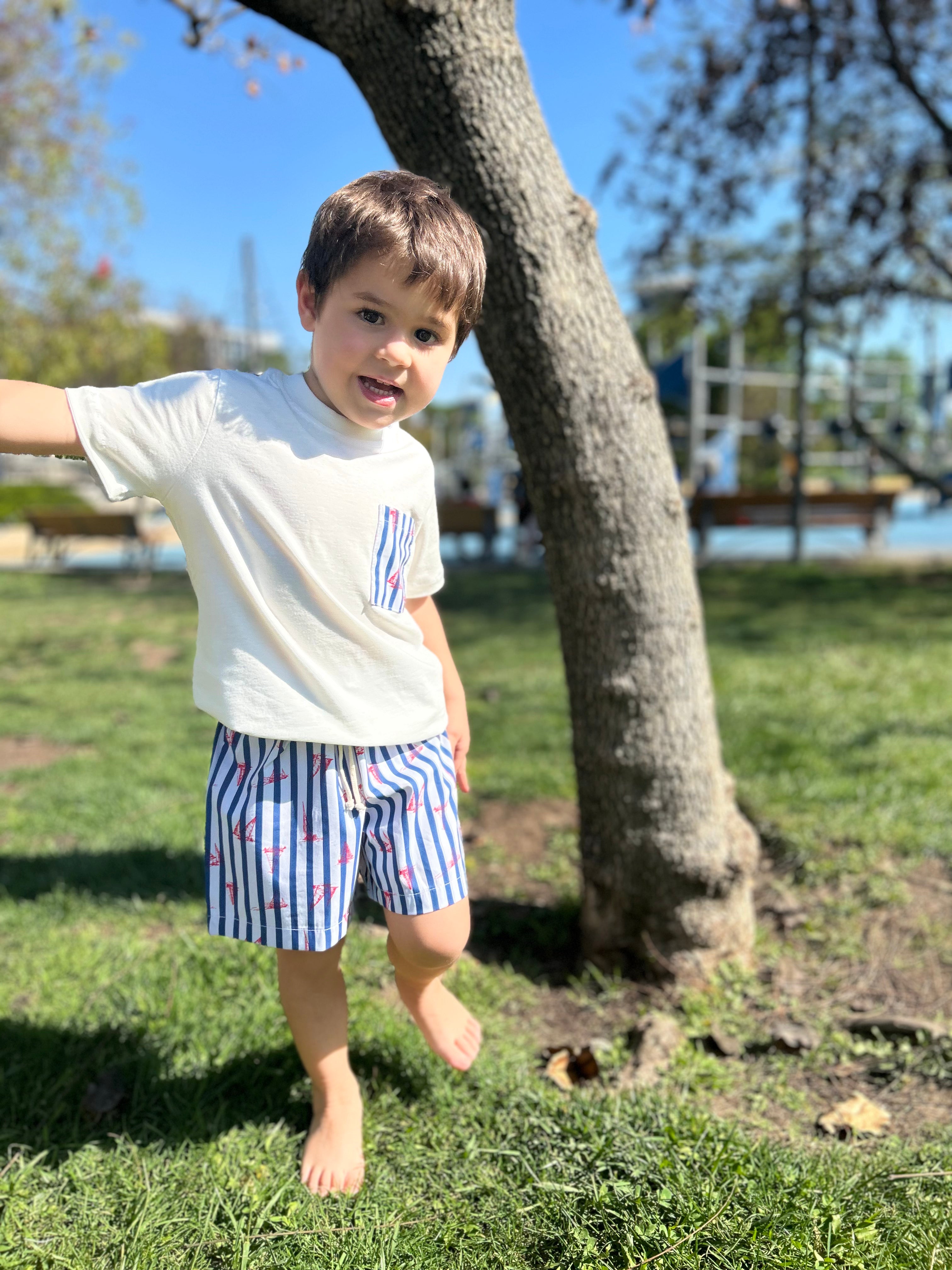 Conjunto short y polera Vicente