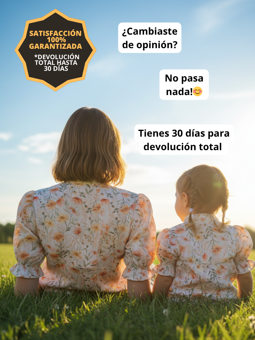 Conjunto familiar Blusas a juego para Mamá + Hija + Hija