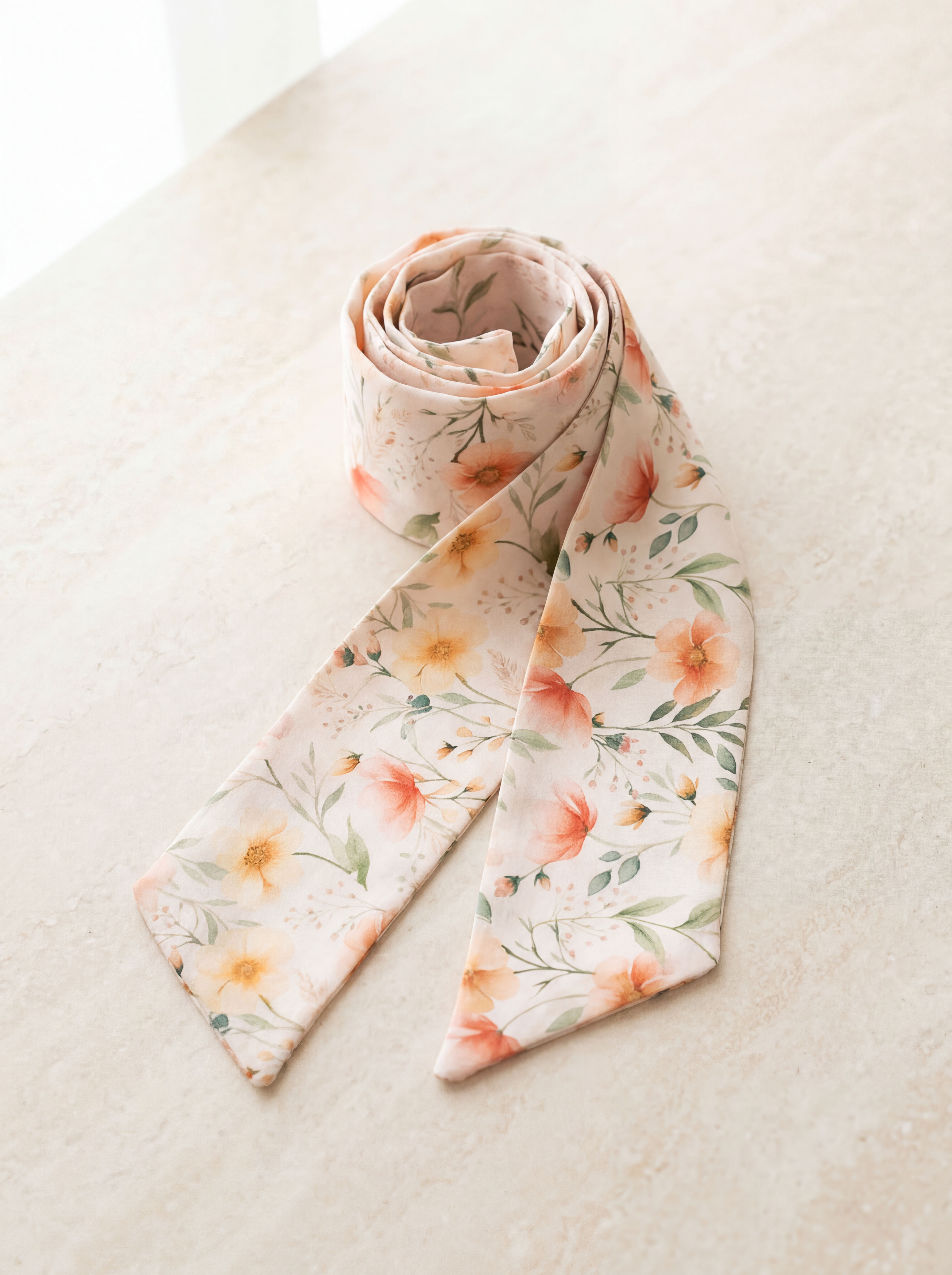 Pañuelo Floral Niña 100% Viscosa