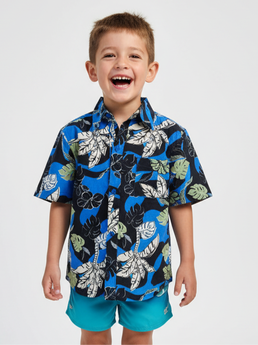 Guayabera Niño 100% algodón