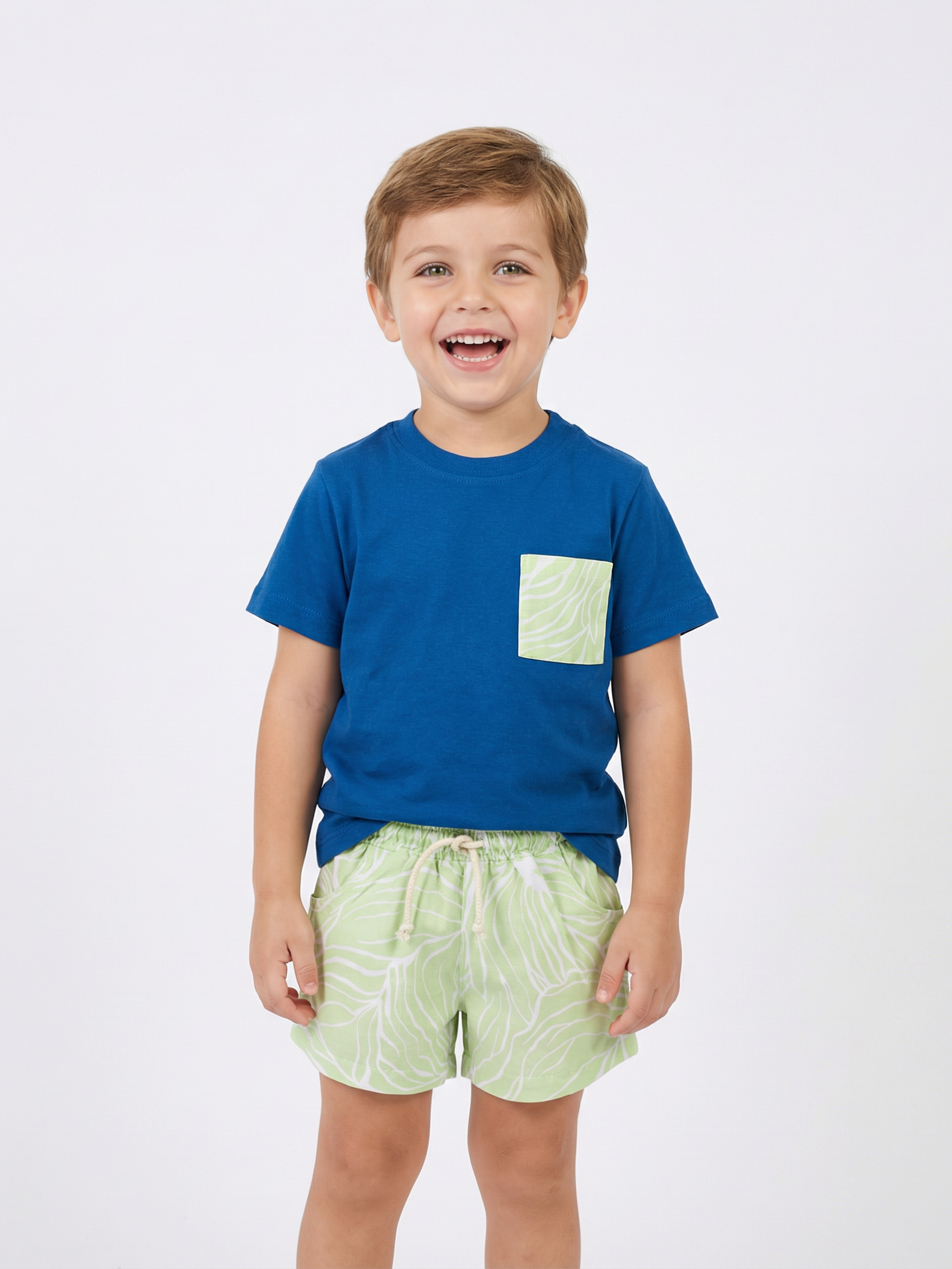 Conjunto short y polera Alan