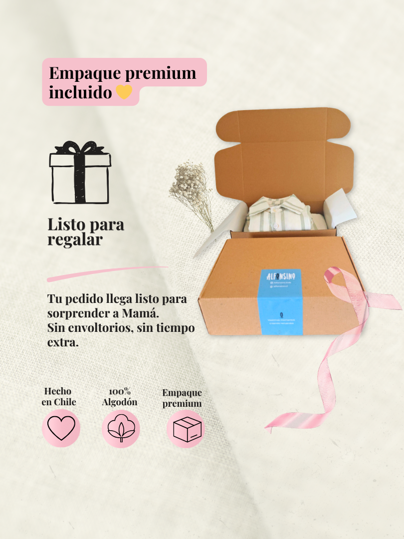 Pack 2 Polerones Oversize Beige Mamá + Hijo/a